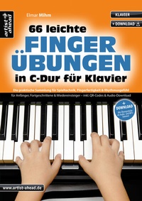 Abbildung von: 66 leichte Fingerübungen in C-Dur für Klavier - artist ahead