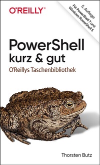 Enlarge image Cover: PowerShell - kurz & gut - O'Reilly