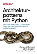 Cover: Architekturpatterns mit Python - O'Reilly