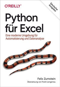 Enlarge image Cover: Python für Excel - O'Reilly