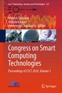 Cover: Congress on Smart Computing Technologies - Springer Nature Switzerland AG