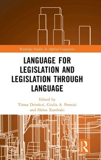 Abbildung von: Language for Legislation and Legislation through Language - Routledge