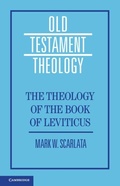 Cover: The Theology of the Book of Leviticus - Cambridge University Press