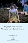 Cover: Staging Germanness in Contemporary British Theatre - Legenda