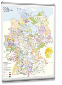 Abbildung von: Karte der Gasnetzbetreiber 2025 - VDE Verlag