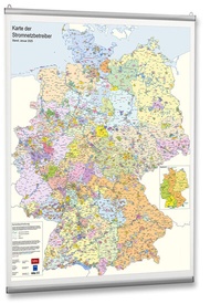 Abbildung von: Karte der Stromnetzbetreiber 2025 - VDE Verlag