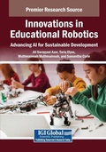 Cover: Innovations in Educational Robotics: Advancing AI for Sustainable Development - Information Science Publishing