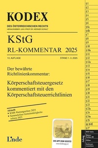 Abbildung von: KODEX KStG Richtlinien-Kommentar 2025 - Linde