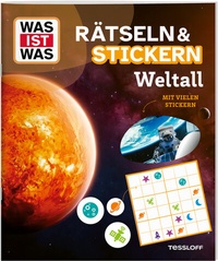 Abbildung von: WAS IST WAS Rätseln und Stickern: Weltall - Tessloff Verlag Ragnar Tessloff GmbH & Co. KG