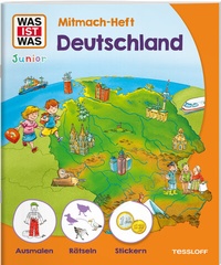 Abbildung von: WAS IST WAS Junior Mitmach-Heft Deutschland - Tessloff Verlag Ragnar Tessloff GmbH & Co. KG