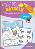 Cover: Malen und R&auml;tseln f&uuml;r Kindergartenkinder. Pferde - Tessloff Verlag Ragnar Tessloff GmbH & Co. KG