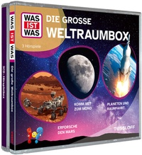 Abbildung von: WAS IST WAS 3-CD Hörspielbox. Die große Weltraumbox - Tessloff Verlag Ragnar Tessloff GmbH & Co. KG