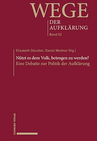 Abbildung von: Nützt es dem Volk, betrogen zu werden? - Schwabe Verlagsgruppe AG Schwabe Verlag