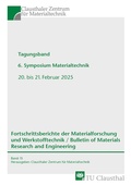Cover: Tagungsband 6. Symposium Materialtechnik - Shaker