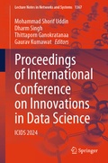 Cover: Proceedings of International Conference on Innovations in Data Science - Springer Nature Switzerland AG
