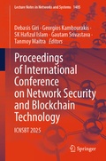 Cover: Proceedings of International Conference on Network Security and Blockchain Technology - Springer