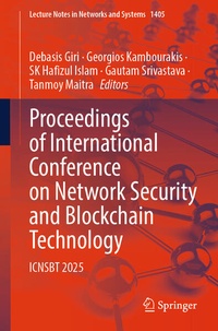 Enlarge image Cover: Proceedings of International Conference on Network Security and Blockchain Technology - Springer
