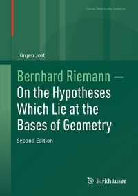 Abbildung von: Bernhard Riemann - On the Hypotheses Which Lie at the Bases of Geometry - Birkhäuser