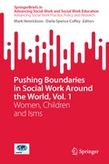 Cover: Pushing Boundaries in Social Work Around the World, Vol. 1 - Springer