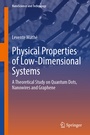 Cover: Physical Properties of Low-Dimensional Systems - Springer