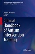 Cover: Clinical Handbook of Autism Intervention Training - Springer