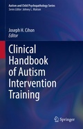 Cover: Clinical Handbook of Autism Intervention Training - Springer