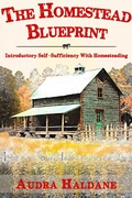 Cover: The Homestead Blueprint: Introductory Self-sufficiency with Homesteading (The Modern Homesteader's Library, #1) - Honey Shack Media