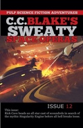 Cover: C. C. Blake's Sweaty Space Operas, Issue 12 - Daniel R. Robichaud