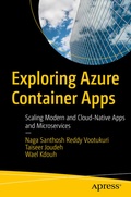 Cover: Exploring Azure Container Apps - APress