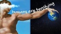 Cover: We Are The Horror (Humans Are Small, #1) - Matthew