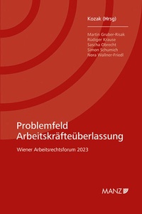 Enlarge image Cover: Problemfeld Arbeitskräfteüberlassung - Manz