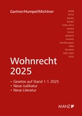 Cover: Wohnrecht 2025 - Manz