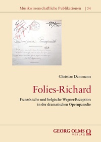 Abbildung von: Folies-Richard - Georg Olms Verlag