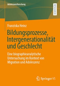 Abbildung von: Bildungsprozesse, Intergenerationalität und Geschlecht - Springer VS