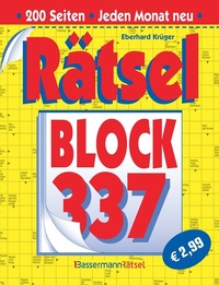 Abbildung von: Rätselblock 337 - Bassermann