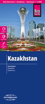 Abbildung von: Reise Know-How Landkarte Kasachstan / Kazakhstan (1:2.000.000) - Reise Know-How Verlag Peter Rump GmbH