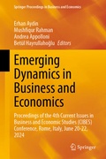 Cover: Emerging Dynamics in Business and Economics - Springer