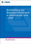 Cover: Bereitstellung von Nutzungsinformationen in elektronischer Form - eDok - tcworld