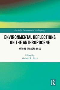 Enlarge image Cover: Environmental Reflections on the Anthropocene - Routledge