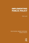 Cover: Implementing Public Policy - Routledge