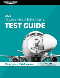 Abbildung von: Powerplant Mechanic Test Guide 2026 - Aviation Supplies & Academics