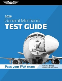 Abbildung von: General Mechanic Test Guide 2026 - Aviation Supplies & Academics