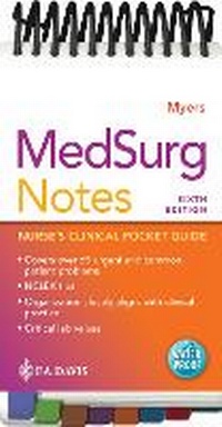Enlarge image Cover: MedSurg Notes - F.A. Davis Company
