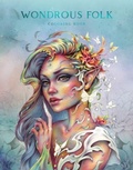 Cover: Wondrous Folk Coloring Book - Blue Angel Gallery