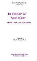 Cover: Death And Anti-Death, Volume 22 - Ria University Press