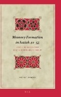 Cover: Memory Formation in Isaiah 40-55 - Brill
