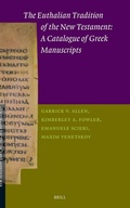 Cover: The Euthalian Tradition of the New Testament: A Catalogue of Greek Manuscripts - Brill