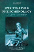 Cover: Spiritualism and Phenomenology - Cascade Books