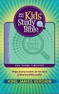 Cover: KJV Kids Study Bible (Flexisoft, Purple/Green, Red Letter) - Hendrickson Publishers