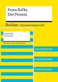 Cover: Paket f&uuml;r Lehrkr&auml;fte "Franz Kafka: Der Process" (Textausgabe und Lehrerband). 2 B&auml;nde eingeschwei&szlig;t - Reclam